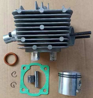 Moteur de vélo à essence 100cc 2 temps avec piston de 50 mm, moteur de vélo à batterie, moteur de vélo de course