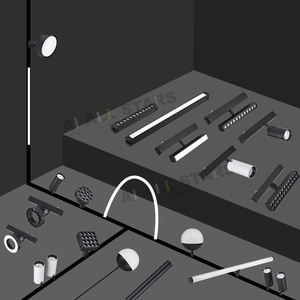 Biệt thự khách sạn dc220v tuya ZigBee điều khiển thông minh Dimmable Magnetic <span class=keywords><strong>Track</strong></span> ánh sáng Dip chuyển 3cct Magnetic LED theo dõi hệ thống ánh sáng - Product Image 3