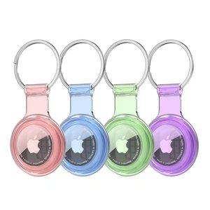 Funda Protectora Transparente de PVC Impermeable con Función de Brújula para Airtags, Llavero - Product Image 3