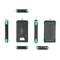 Chargeur solaire portatif Offres Spéciales de PowerBank d'OEM/ODM banques de puissance à énergie solaire imperméables de la batterie externe 10000mah