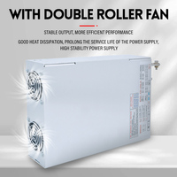 Alimentation à découpage AC-DC MWISH RSP-3000-48 3000W 48V 62.5A avec PFC actif pour l'automatisation laser CNC