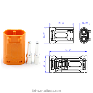 Tích lũy ban đầu cao hiện tại 2pin cáp kết nối mạ bạc LCB30-M/ LCB30-F Nam Nữ khối thiết bị đầu cuối nâng cấp - Product Image 4