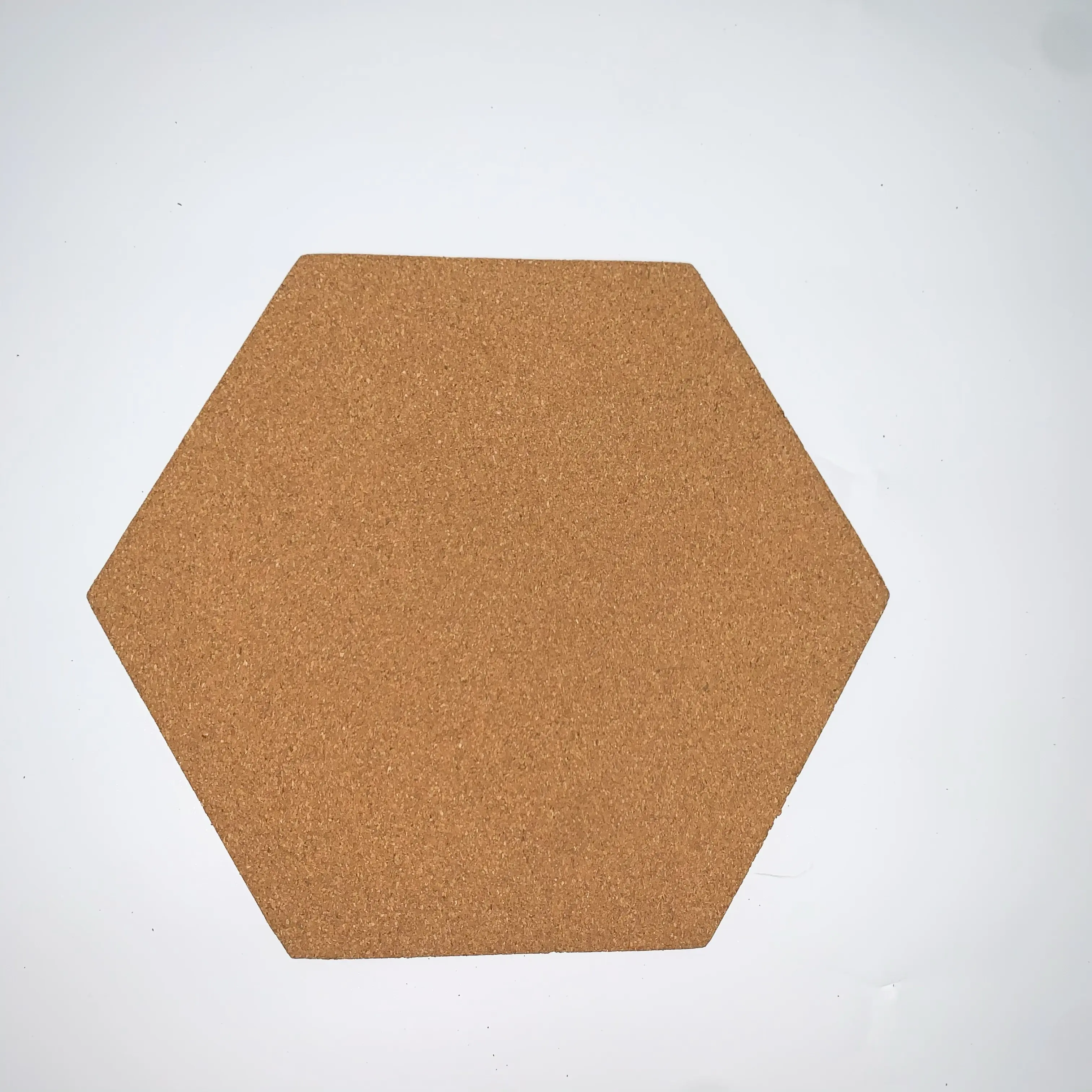 Hexagon Cork Message Board Cork Bullentin Board for Home School Office Decoration