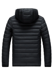 เสื้อแจ็คเก็ตกันลมน้ำหนักเบาสำหรับผู้ชาย, เสื้อโค้ทแฟชั่นกลางแจ้งลำลองพร้อมกระเป๋าซิป - Product Image 2