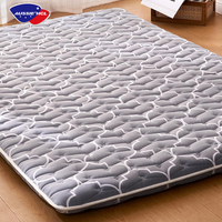 Matelas compressé ultra-fin pliable en gros, matelas en boîte, surmatelas en mousse à mémoire de forme, tailles simple, queen et king
