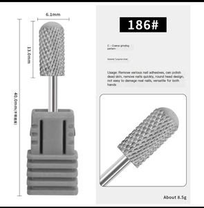 High Quality Tungsten Steel <b>Nail</b> Polish <b>Gel</b> <b>Remover</b> Non Scalding Diameter 6.6 <b>Nail</b> Drill Bit 5xc <b>Nails</b> 4xc Xc Straight Cut 3xc - Product Image 6