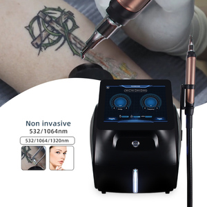 Nuevo Modelo Perfecto, Láser de Picosegundos Nd Yag de 532nm 755nm 1064nm 1320nm, Precio de Láser Pico Portátil con Tecnología Q-Switched para Eliminación de Tatuajes - Product Image 2