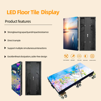 Écran LED de sol P3.91 étanche IP65 de haute qualité pour la signalisation dynamique des ascenseurs et des magasins de détail, avec garantie à vie