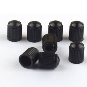 Black Plastic Valve <b>Caps</b> For Car Bicycle Tubeless Tires American Mouth <b>Dust</b> Covers Replacement Repair Parts - Product Image 2