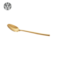Vente en gros de couverts dorés pour mariage, couverts de table, couteau, fourchette, cuillère, couverts en acier inoxydable 18/10