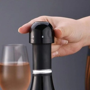 Tapón de silicona para botella de vino tinto, sellador de champán reutilizable, mantiene la frescura, herramientas de bar. - Product Image 2