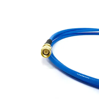 Approvisionnement d'usine SMA mâle à SMA mâle prise câble Coaxial RG141 RG402 câble d'extension à faible perte RF câble d'extension coaxial en queue de cochon