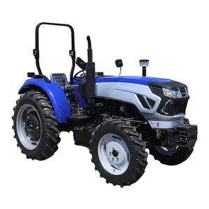 Cheap Hydraulic 4Wd 25Hp Tiller Machines Small 4X4 Mini Farm Tractor With Front End Loader 40Hp Traktor In China