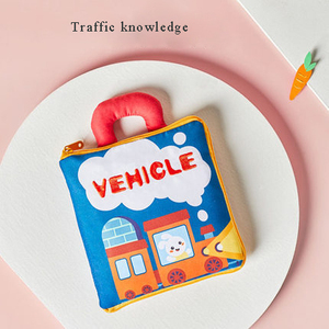 Bán Sỉ Đồ Chơi Giáo Dục Sớm Bằng Vải Cho Bé Sách 3D Yên Tĩnh Sách Cảm Giác Mềm Mại Sách Vải Cho Bé - Product Image 4