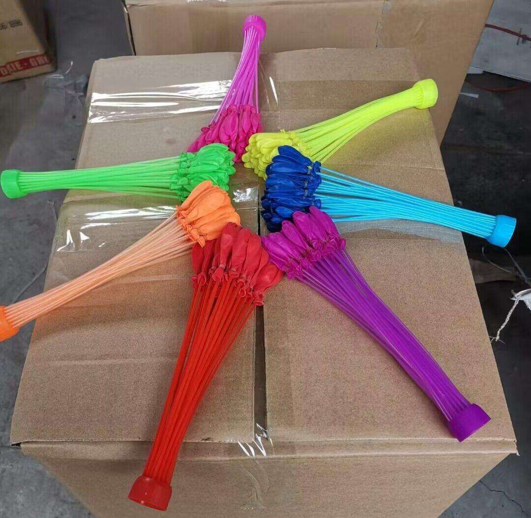 Wholesale War Games Set Easy Fill Water Balloons Round Latex Globo Bulk Game Pumping Self Quick Fill Water Balloons for Children