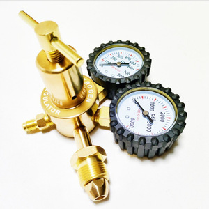 เครื่องปรับแรงดันไนโตรเจนแบบขั้นตอนเดียว YQY-07 0-1.6MPa พร้อมเกจวัดแรงดันสำหรับควบคุมแก๊สเชื่อม - Product Image 1