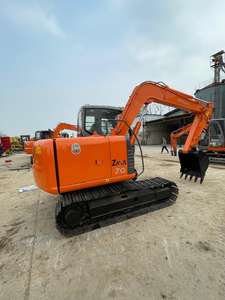 Hitachi Zx70 Excavatro 7 tonnes 90% neuve Mini pelleteuse d'origine japonaise Hitachi 70 d'occasion - Product Image 2