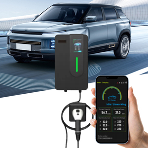 IP54 2in1 di động gắn trên tường EV sạc loại 2 gb/t EV Trạm Sạc với bảo vệ đầy đủ - Product Image 3