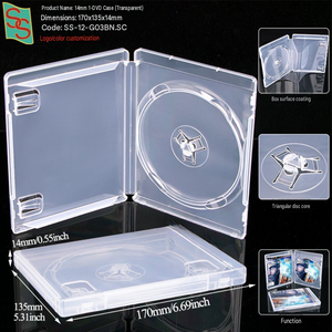 Boîte de rangement de remplacement pour jeux Blu-Ray PS3 PS4 PS5 personnalisée en usine, boîte de rangement pour un seul disque, couverture protectrice transparente pour PlayStation <span class=keywords><strong>Video</strong></span> - Product Image 5