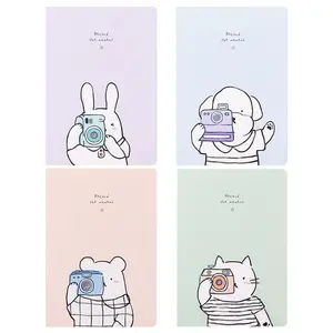 A5 School Stationery Cartoon Cover Student Class Homework Notebook Diary Notepad 2947