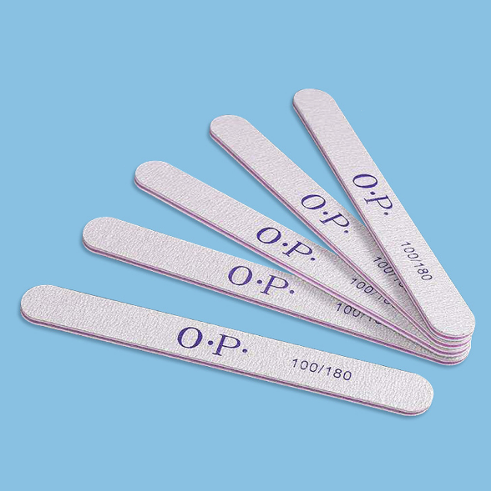 Оптовая продажа, пилочки для ногтей, частная этикетка 100 180, пилочка для ногтей Zebra, Пользовательский логотип