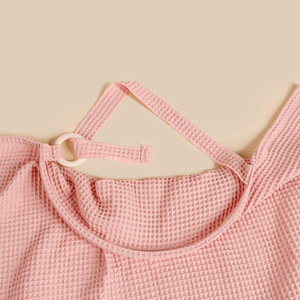<span class=keywords><strong>Serviette</strong></span> et couverture d'allaitement en coton gaufré uni très populaire pour la maternité des mères - Product Image 6