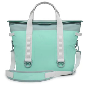 पुनः प्रयोज्य इको-फ्रेंडली वाटरप्रूफ पहनने-प्रतिरोधी ऑक्सीफोर्ड 54l बैकपैक कूलर जिपर बंद - Product Image 4