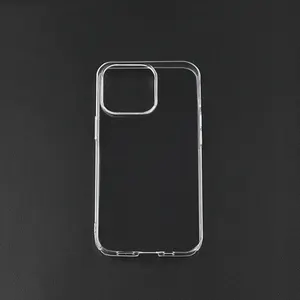 Pure PC Transparent Case For IPhone 13 Pro 1.2mm Scratch-resistant Full Cover Phone Case For 14 Plus 12 11 Pro Max 6 7 8 Plus
