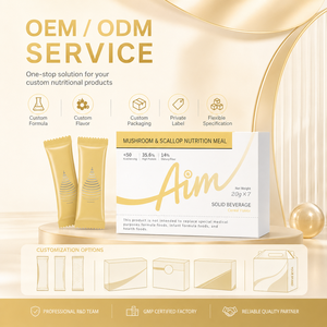 OEM ODM Etiqueta Privada Polvo Sustituto <span class=keywords><strong>de</strong></span> Comida Alto en Fibra y Proteína con <span class=keywords><strong>Ganoderma</strong></span> <span class=keywords><strong>Lucidum</strong></span> y Péptidos <span class=keywords><strong>de</strong></span> Vieira, Grado Alimenticio <span class=keywords><strong>para</strong></span> Pérdida <span class=keywords><strong>de</strong></span> <span class=keywords><strong>Peso</strong></span> - Product Image 2