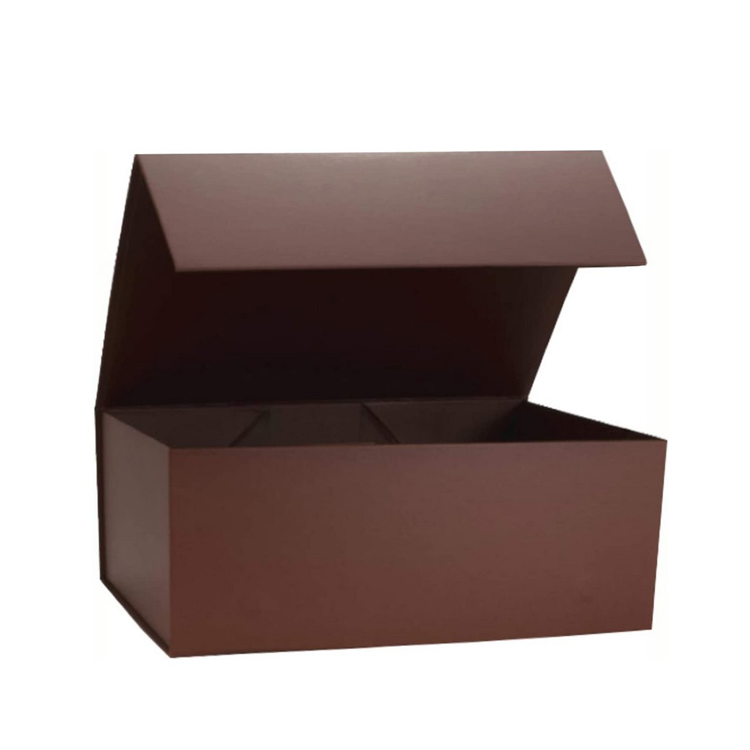 Solid Color Large Magnetic Gift Box Flat Pack Self Assemble Box