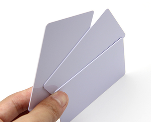 Tarjetas PVC Blancas Vacías para Impresión por Transferencia de Calor, Chip NTAG213 NFC 13.56MHz, Control de Acceso, Mini Etiqueta, Embalaje en Caja - Product Image 4