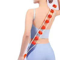 HSFrelax-Cuerda de rodillo para masaje de espalda, accesorio personalizado de marca privada, para aliviar el dolor corporal, portátil