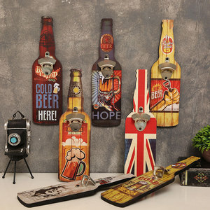 Abridor de Botellas Decorativo de Pared Master Gu, con Forma de Botella de Cerveza, para Decoración de Hogar, Bar o Restaurante, Modelo 01 02 10 14 15 31 - Product Image 1
