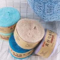Dimuni 50g 0.9mm 480 mètres 2.0mm crochet crochet fil mohair fil