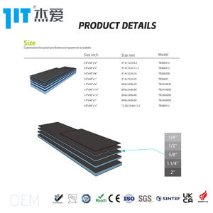 Panneau de ciment texturé Panneau de béton de 12mm pour carrelage Panneau mural de salle de bain imperméable Panneaux muraux en mousse <span class=keywords><strong>rigide</strong></span> - Product Image 2