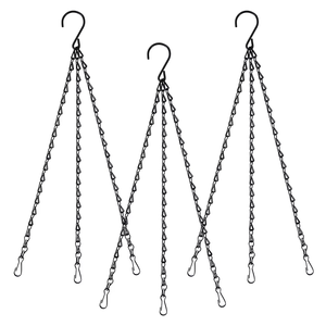 Treo Giỏ chuỗi Chậu hoa giỏ thay thế chuỗi 3 điểm vườn cây móc áo - Product Image 4