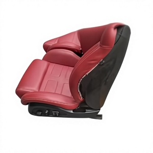 Asientos de Coche de Fibra de Carbono Ligeros con Rieles, Asientos de Cuero Rojo Totalmente Automáticos y Eléctricos, Aptos para Ferrari 599 GTB - Product Image 5