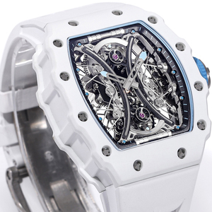 Orologio da Polso Rockstar NTPT in Carbonio con Tourbillon Sospeso a Carica Manuale per Uomo e Donna, Modello Headliner <span class=keywords><strong>Polo</strong></span> RM - Product Image 3