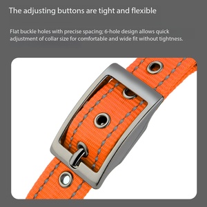 <span class=keywords><strong>Collar</strong></span> Reflectante Personalizado para Mascotas, Ajustable, de Lujo, Acolchado de Neopreno, Cómodo, de Nailon, para Perros - Product Image 4