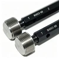 Jauges de calibrage métriques Harbin pour filetages internes M56, M57, M58, M59, M60, Tolerance Grade 6H, jauges de calibrage Go/No-Go pour filetages
