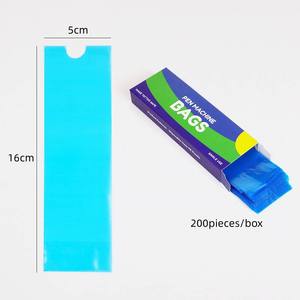 200 couvre-machines à tatouer jetables en plastique transparent, sacs pour stylos PMU sans fil, accessoires d'art corporel - Product Image 6