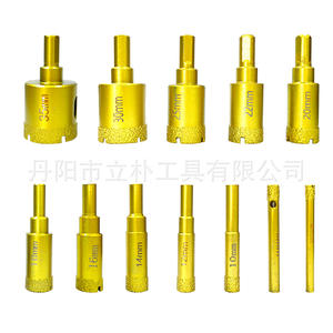 Juego de brocas de diamante Mr Drill, 12 piezas, 10-35 mm, para azulejos, vidrio, mármol, con punta de carburo, piloto integral, métrico - Product Image 2