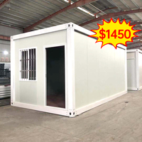 Chine préfabriqué extérieur bureau luxe 20 pieds 40 pieds maisons préfabriquées petite maison en kit maisons en conteneur maison préfabriquée mobile