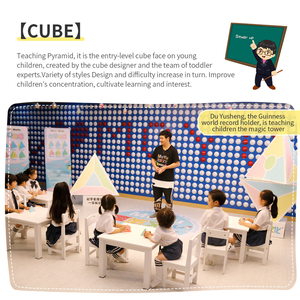 Moyu-cubo mágico en forma de triángulo especial, desarrollo intelectual, macaron pirámide, juguetes educativos - Product Image 3