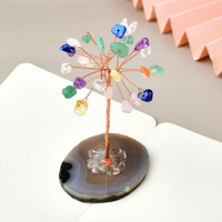 Arbre de Vie Artisanal Unique et Moderne Personnalisé avec 7 Chakras, Vente en Gros