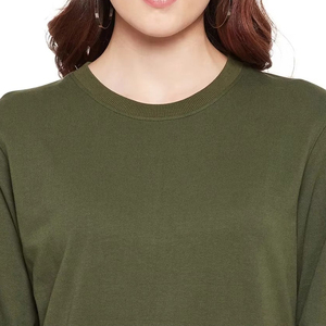 Sudaderas de alta calidad para invierno, de manga regular y corte holgado, para logotipo personalizado, informales, ecológicas, para mujer. - Product Image 5