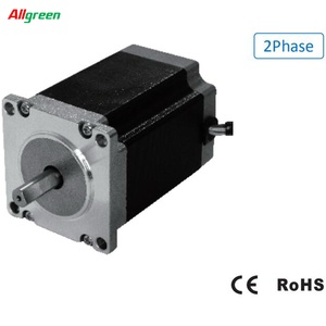 มอเตอร์ไมโครสเต็ปเปอร์ไฮบริดแบบวงเปิด Allgreen 60 มม. รุ่น LC60HS65 2 เฟส Nema 24 สำหรับเครื่อง CNC - Product Image 4
