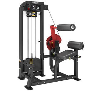 Machine d'entraînement musculaire à charge guidée |   Équipement de fitness Gym Hammer |   Machine d'extension dorsale pour tirage arrière - Product Image 1