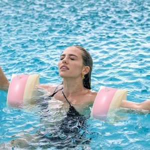 Flotador de Brazo Inflable de PVC 18*16.5 CM, Anillo de Brazo para Piscina, para Hombres y Mujeres, Deportes Acuáticos, Aprendizaje de Natación, Entrenamiento, Fiesta de Verano en la Playa - Product Image 5