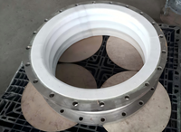 Tuyau et raccord chimiques peints à basse pression avec doublure PTFE, conception à soufflets circulaires, température -80 à 250°C, moulage isostatique
